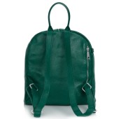 Rucsac dama din piele naturala DiAmanti Zanella Verde Smarald